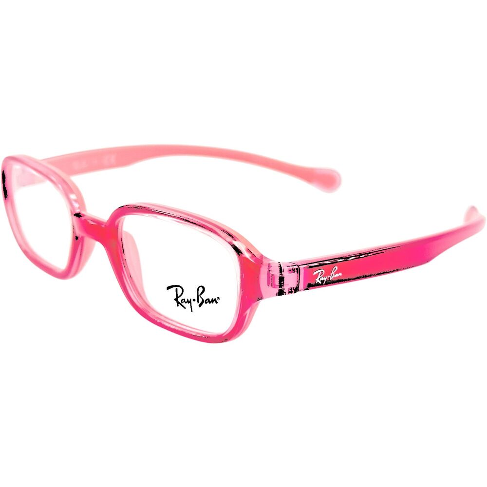 Ray Ban Jr RB9074V Pediatric Eyeglass Frame Fuchsia On Pink